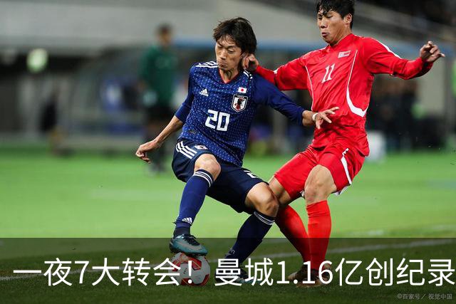 一夜7大转会！曼城1.16亿创纪录，渣叔接手德国队，英超意甲西甲大洗牌